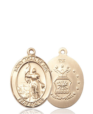 14kt Gold Saint Joan of Arc Coast Guard Medal