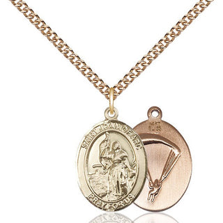14kt Gold Saint Joan of Arc Paratrooper Medal