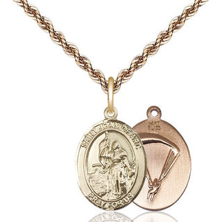 14kt Gold Saint Joan of Arc Paratrooper Medal