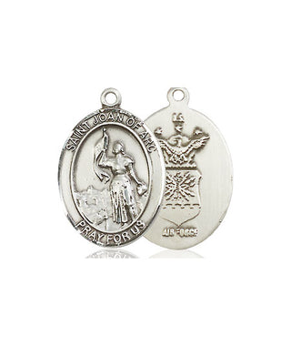 Pewter Saint Joan of Arc Air Force Medal