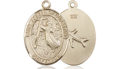 14kt Gold Filled Saint Joseph of Cupertino Medal | Medium