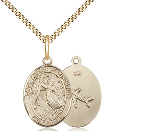14kt Gold Filled Saint Joseph of Cupertino Medal Religious Jewelry