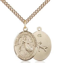 14kt Gold Saint Joseph of Cupertino Medal