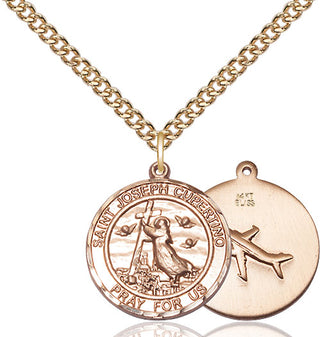 14kt Gold Saint Joseph of Cupertino Medal