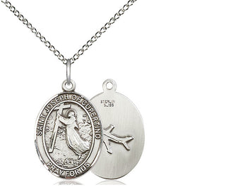 Sterling Silver Saint Joseph of Cupertino Medal Religious Jewelry