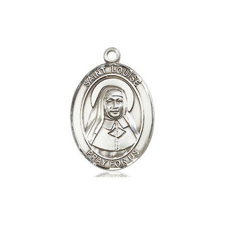 Sterling Silver Saint Louise de Marillac Medal | Engravable