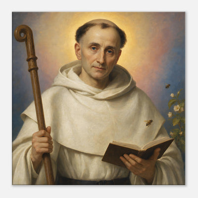 St. Bernard of Clairvaux - Devotional Canvas