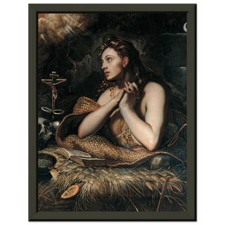 The Penitent Magdalene by Tintoretto Framed Poster - view 9