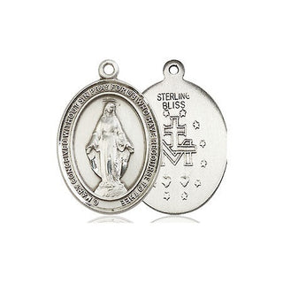 Sterling Silver Miraculous Medal