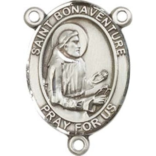 Sterling Silver Saint Bonaventure Rosary Center