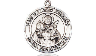 Pewter San Peregrino Medal Engraved Catholic Saint Jewelry