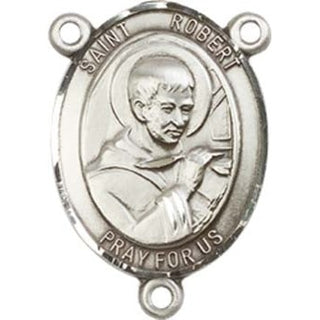 Sterling Silver Saint Robert Bellarmine Rosary Center