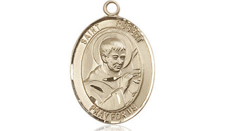 14kt Gold Filled Saint Robert Bellarmine Medal Engraved Catholic Saint Jewelry