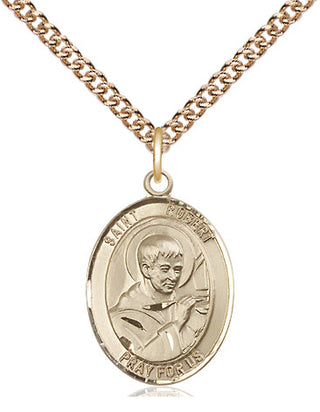 14kt Gold Filled Saint Robert Bellarmine Medal Religious Jewelry Engraved Catholic Saint Jewelry