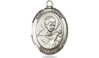Pewter Saint Robert Bellarmine Medal Engraved Catholic Saint Jewelry