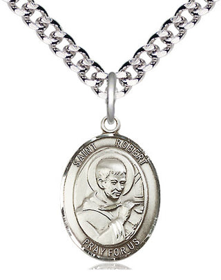 Pewter Saint Robert Bellarmine Medal Religious Jewelry Engraved Catholic Saint Jewelry