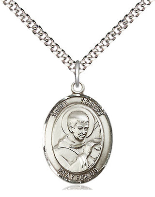 Pewter Saint Robert Bellarmine Medal Religious Jewelry Engraved Catholic Saint Jewelry