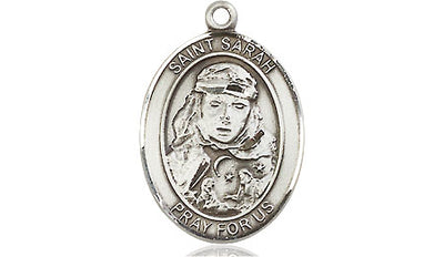 Sterling Silver St. Sarah Medal | Medium | Engravable