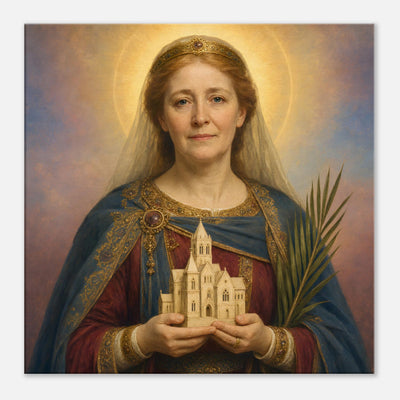 St. Bathildis - Devotional Canvas