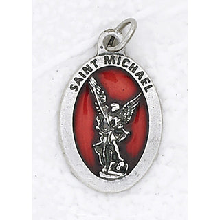 Bulk Saint Michael Premium 1 Inch Enameled Medals