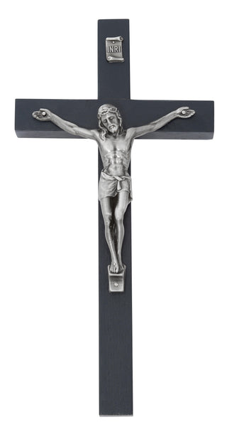 10-inch blue crucifix bagged