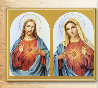 Sacred Hearts 8X10 Plaque