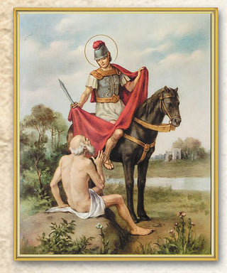 St Martin Caballero 8X10 Plaque