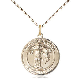 14kt Gold Filled Scapular Medal Religious Jewelry