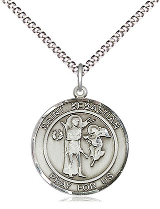 Sterling Silver Scapular Medal Religious Jewelry