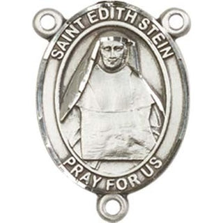 Sterling Silver Saint Edith Stein Rosary Center