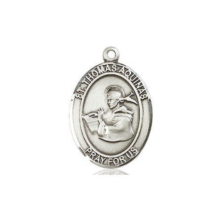 Pewter Saint Thomas Aquinas Medal | Engravable