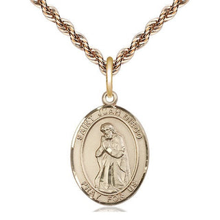 14kt Gold Filled Saint Juan Diego Medal Religious Jewelry