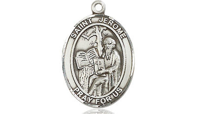 Pewter St. Jerome Medal | Medium | Engravable