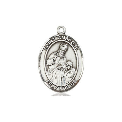 Pewter St. Ambrose Medal | Medium | Engravable