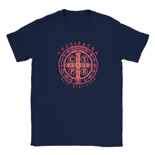 St. Benedict Medal Cross Gradient T-Shirt - view 14
