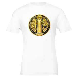 St. Benedict Gold Medal Portrait T-Shirt - view 7