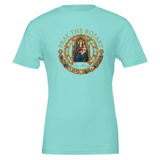 'Pray the Rosary' Madonna and Child T-Shirt - view 2