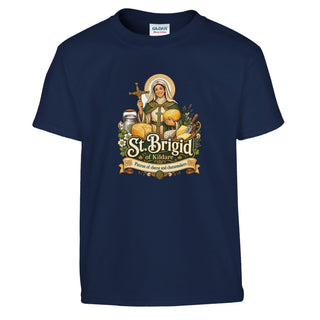 St. Brigid of Kildare Cheese Kids T-Shirt - view 10