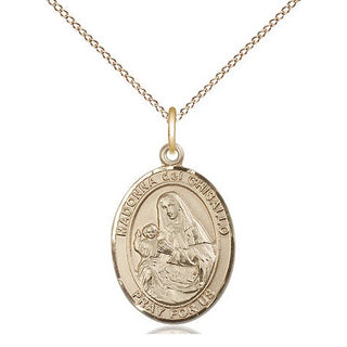 14kt Gold Filled Saint Madonna Del Ghisallo Medal Religious Jewelry Engraved Catholic Saint Jewelry