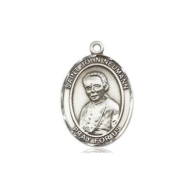 Sterling Silver St. John Neumann Medal | Medium | Engravable