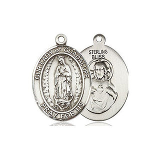 Sterling Silver Our Lady of Guadalupe Medal