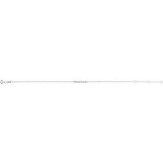 Sterling Silver Natural Ethiopian Opal Bar 6 1/2-7 1/2" Bracelet