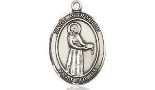 Sterling Silver Saint Petronille Medal | Engravable