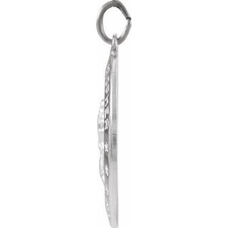 Sterling Silver 25 mm St. Christopher Medal