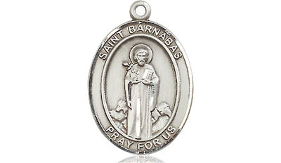 Pewter St. Barnabas Medal | Medium | Engravable
