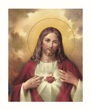 Sacred Heart 8X10 Canvas