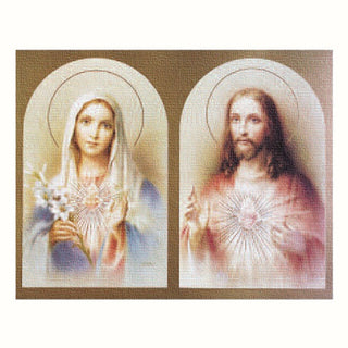The Sacred Hearts 8X10 Canvas