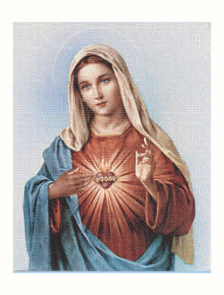 Immaculate Heart Of Mary 8X10 Canvas SALE - main product image | CatholicShop.com