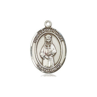 Pewter Our Lady of Hope Medal | Engravable