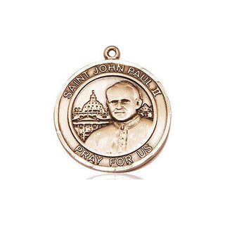 14kt Gold Filled Saint John Paul II Medal